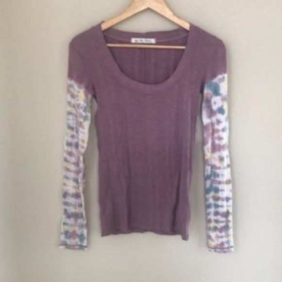 NWT Free People Big Sur Long Sleeve Tee Shirt - Picture 6 of 7